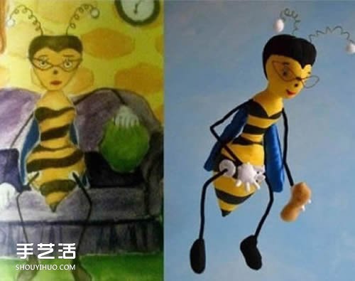 創(chuàng)意手工涂鴉玩偶圖片 讓孩子的想象成為真實(shí) -  rpnrmr.com
