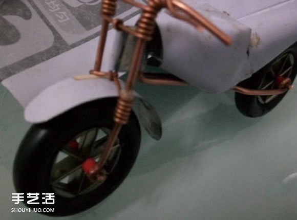 易拉罐制作摩托車步驟 摩托車模型制作技法 -  rpnrmr.com