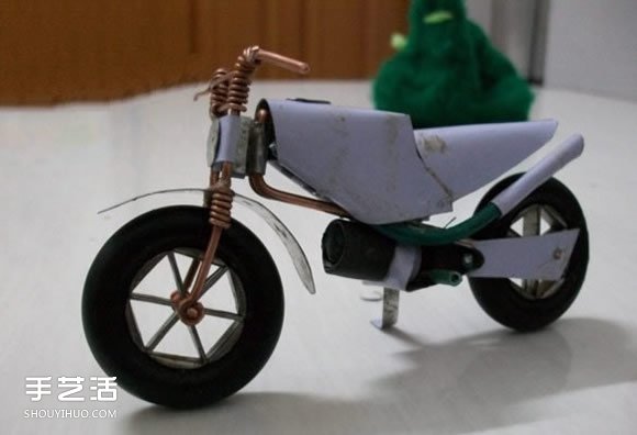 易拉罐制作摩托車步驟 摩托車模型制作技法 -  rpnrmr.com