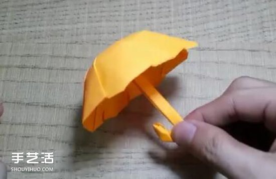 油紙傘折紙圖解教程 折油紙傘的方法步驟 -  rpnrmr.com