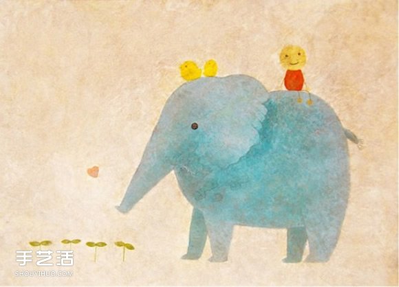 井上瞳：顏色淡雅、充滿童趣的小清新水彩畫 -  rpnrmr.com