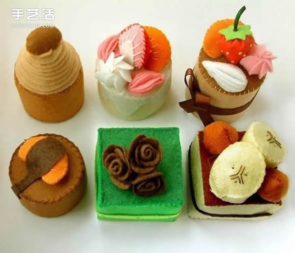 不織布美食模型圖片 手工布藝水果食物作品 -  rpnrmr.com