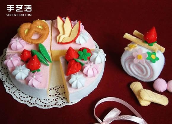 不織布美食模型圖片 手工布藝水果食物作品 -  rpnrmr.com