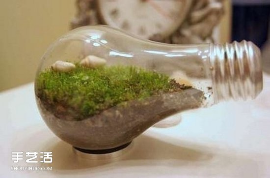 創(chuàng)意燈泡DIY手工藝品 廢燈泡手工制作圖片 -  rpnrmr.com