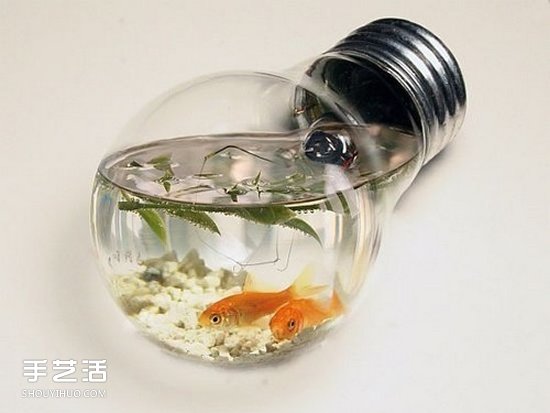 創(chuàng)意燈泡DIY手工藝品 廢燈泡手工制作圖片 -  rpnrmr.com