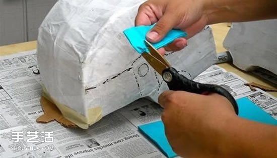 幼兒露營(yíng)車手工制作 簡(jiǎn)單瓦楞紙露營(yíng)車的做法 -  rpnrmr.com