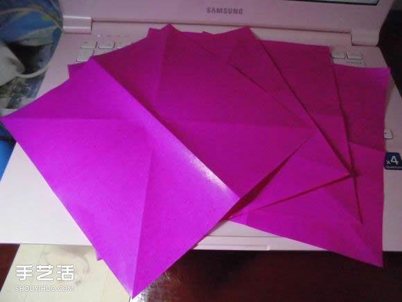 蝶戀花愛心折紙圖解 創(chuàng)意愛心的折法步驟圖 -  rpnrmr.com