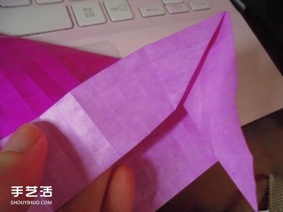 蝶戀花愛心折紙圖解 創(chuàng)意愛心的折法步驟圖 -  rpnrmr.com