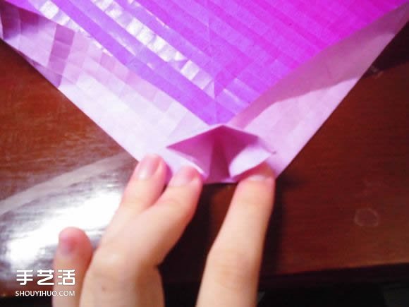 蝶戀花愛心折紙圖解 創(chuàng)意愛心的折法步驟圖 -  rpnrmr.com