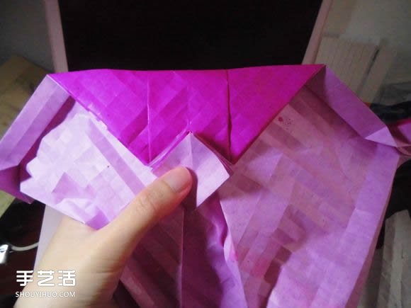 蝶戀花愛心折紙圖解 創(chuàng)意愛心的折法步驟圖 -  rpnrmr.com