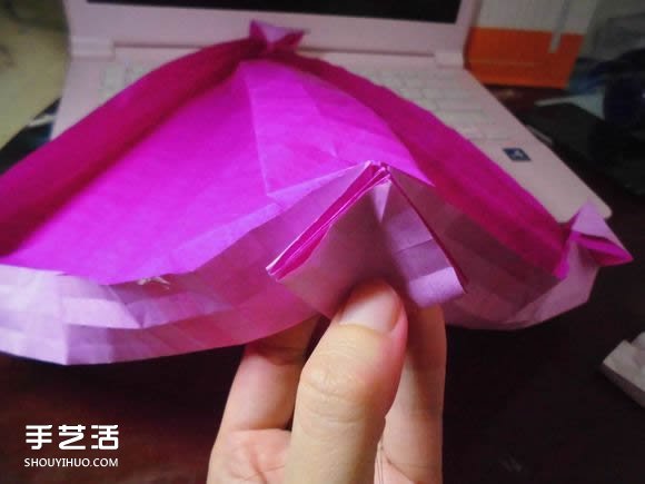 蝶戀花愛心折紙圖解 創(chuàng)意愛心的折法步驟圖 -  rpnrmr.com