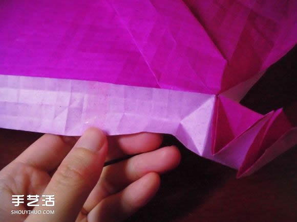 蝶戀花愛心折紙圖解 創(chuàng)意愛心的折法步驟圖 -  rpnrmr.com