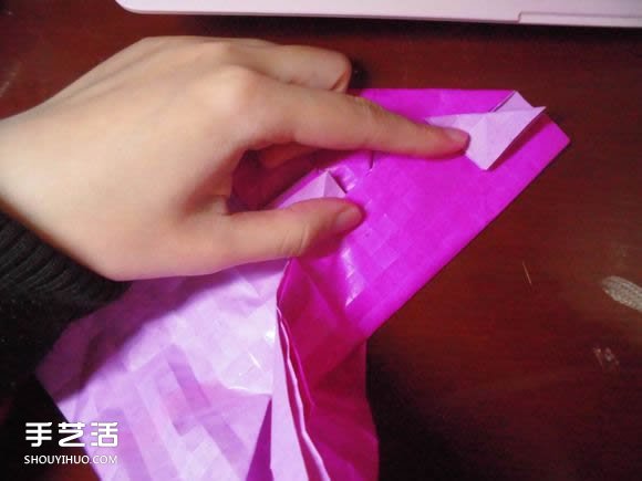 蝶戀花愛心折紙圖解 創(chuàng)意愛心的折法步驟圖 -  rpnrmr.com