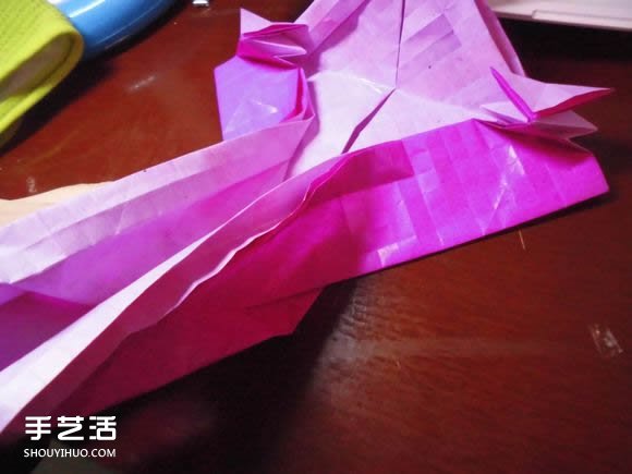蝶戀花愛心折紙圖解 創(chuàng)意愛心的折法步驟圖 -  rpnrmr.com