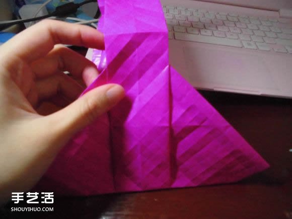 蝶戀花愛心折紙圖解 創(chuàng)意愛心的折法步驟圖 -  rpnrmr.com