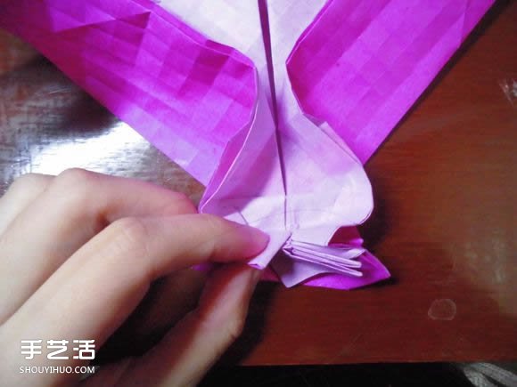 蝶戀花愛心折紙圖解 創(chuàng)意愛心的折法步驟圖 -  rpnrmr.com