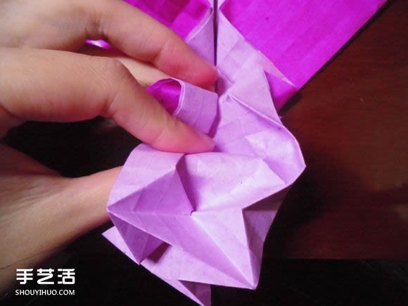 蝶戀花愛心折紙圖解 創(chuàng)意愛心的折法步驟圖 -  rpnrmr.com