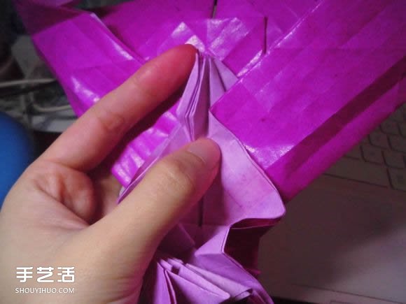 蝶戀花愛心折紙圖解 創(chuàng)意愛心的折法步驟圖 -  rpnrmr.com