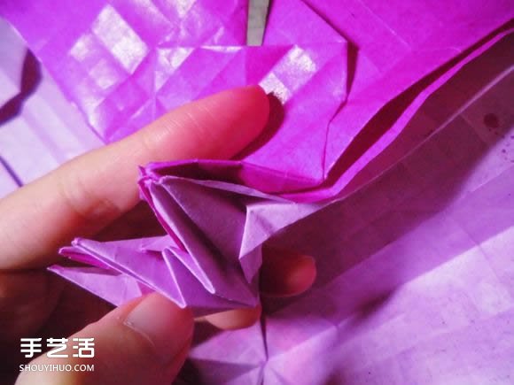 蝶戀花愛心折紙圖解 創(chuàng)意愛心的折法步驟圖 -  rpnrmr.com