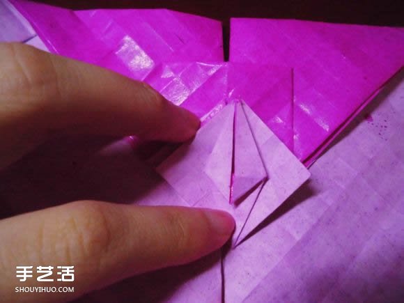 蝶戀花愛心折紙圖解 創(chuàng)意愛心的折法步驟圖 -  rpnrmr.com