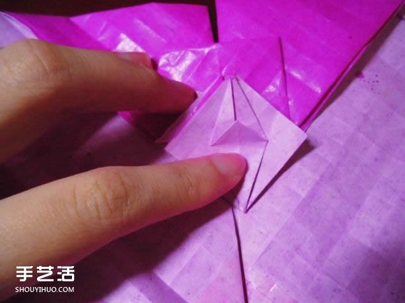蝶戀花愛心折紙圖解 創(chuàng)意愛心的折法步驟圖 -  rpnrmr.com
