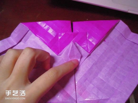 蝶戀花愛心折紙圖解 創(chuàng)意愛心的折法步驟圖 -  rpnrmr.com