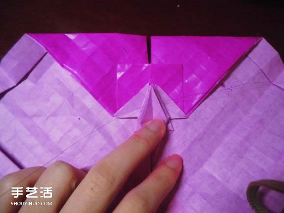 蝶戀花愛心折紙圖解 創(chuàng)意愛心的折法步驟圖 -  rpnrmr.com