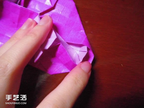 蝶戀花愛心折紙圖解 創(chuàng)意愛心的折法步驟圖 -  rpnrmr.com