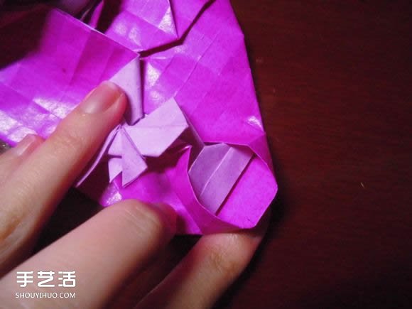 蝶戀花愛心折紙圖解 創(chuàng)意愛心的折法步驟圖 -  rpnrmr.com