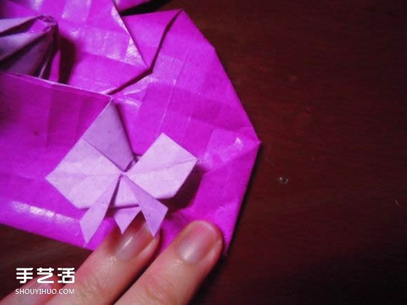 蝶戀花愛心折紙圖解 創(chuàng)意愛心的折法步驟圖 -  rpnrmr.com