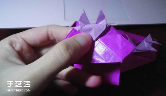 蝶戀花愛心折紙圖解 創(chuàng)意愛心的折法步驟圖 -  rpnrmr.com