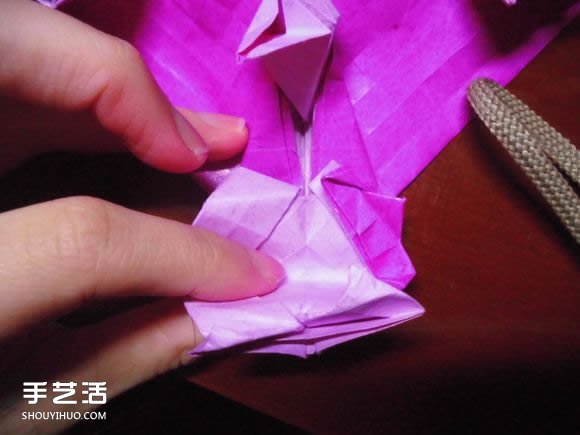 蝶戀花愛心折紙圖解 創(chuàng)意愛心的折法步驟圖 -  rpnrmr.com
