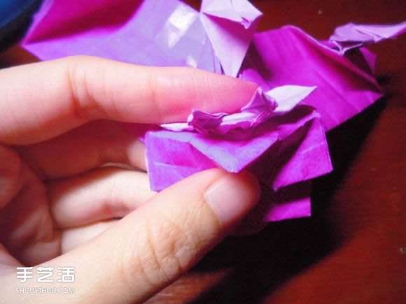 蝶戀花愛心折紙圖解 創(chuàng)意愛心的折法步驟圖 -  rpnrmr.com