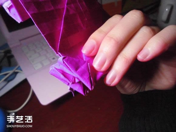 蝶戀花愛心折紙圖解 創(chuàng)意愛心的折法步驟圖 -  rpnrmr.com