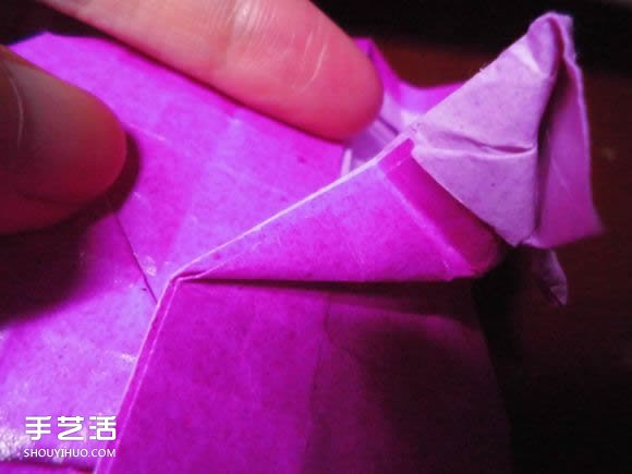 蝶戀花愛心折紙圖解 創(chuàng)意愛心的折法步驟圖 -  rpnrmr.com