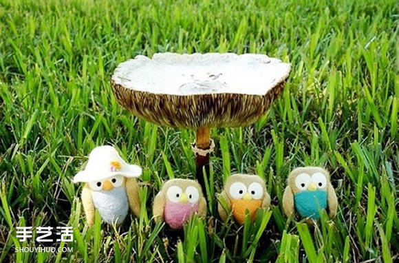 憤怒的小鳥手工制作圖片 治愈系羊毛氈小鳥作品  -  rpnrmr.com