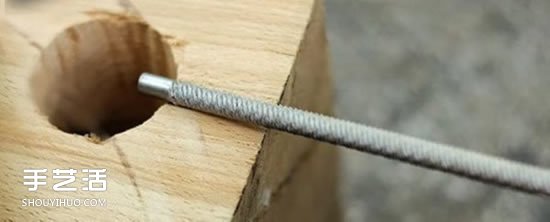 DIY自制原木臺(tái)燈做法 木塊手工制作臺(tái)燈的方法 -  rpnrmr.com