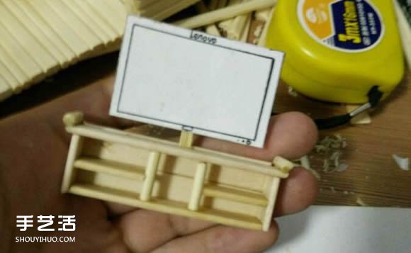 一次性筷子手工制作逼真別墅模型 步驟超全！ -  rpnrmr.com