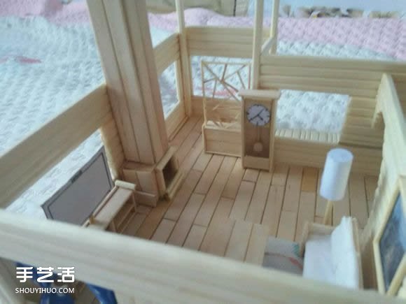 一次性筷子手工制作逼真別墅模型 步驟超全！ -  rpnrmr.com