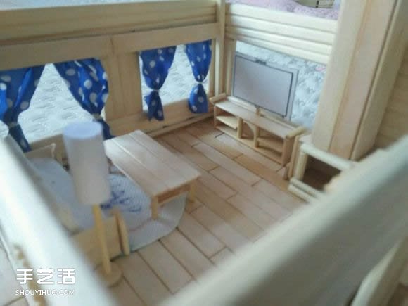 一次性筷子手工制作逼真別墅模型 步驟超全！ -  rpnrmr.com