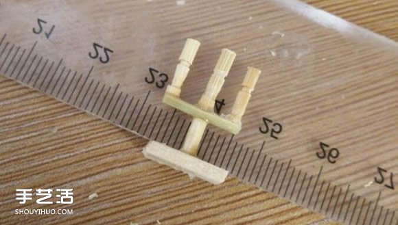 一次性筷子手工制作逼真別墅模型 步驟超全！ -  rpnrmr.com