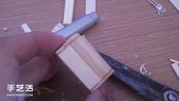 一次性筷子手工制作逼真別墅模型 步驟超全！ -  rpnrmr.com