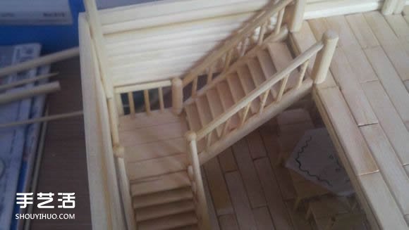 一次性筷子手工制作逼真別墅模型 步驟超全！ -  rpnrmr.com