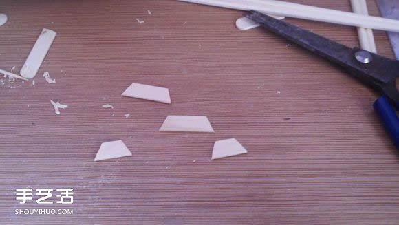 一次性筷子手工制作逼真別墅模型 步驟超全！ -  rpnrmr.com