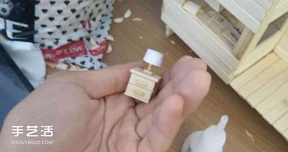 一次性筷子手工制作逼真別墅模型 步驟超全！ -  rpnrmr.com