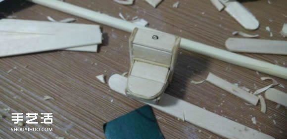 一次性筷子手工制作逼真別墅模型 步驟超全！ -  rpnrmr.com