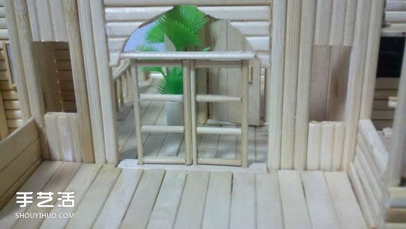 一次性筷子手工制作逼真別墅模型 步驟超全！ -  rpnrmr.com