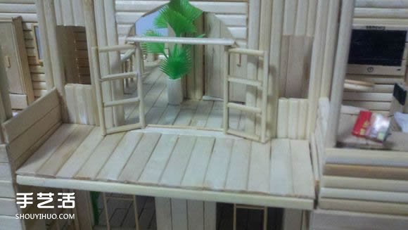 一次性筷子手工制作逼真別墅模型 步驟超全！ -  rpnrmr.com