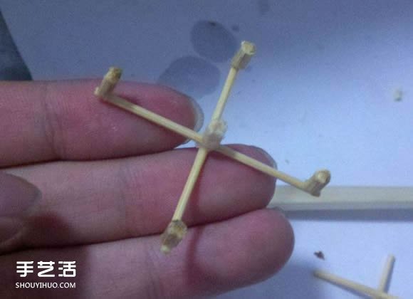 一次性筷子手工制作逼真別墅模型 步驟超全！ -  rpnrmr.com