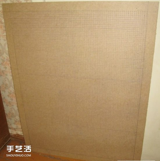 圖釘畫制作教程：他用一個月釘出女友肖像畫 -  rpnrmr.com